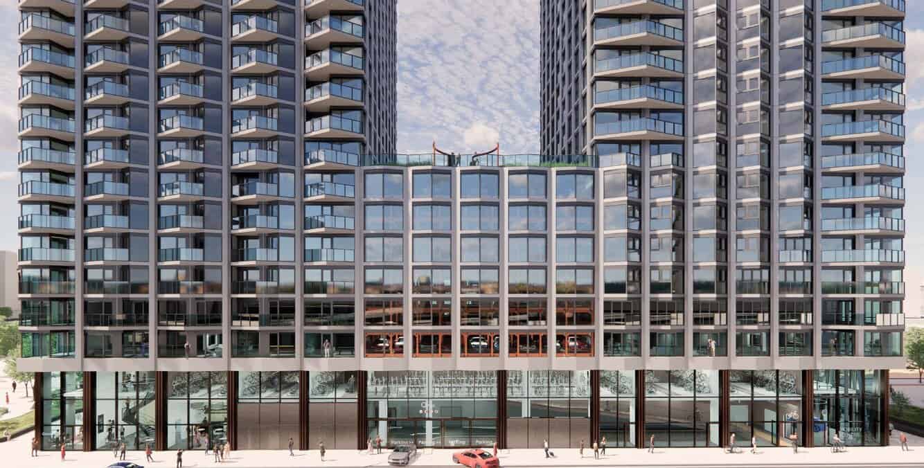 Automated parking system planned for De Sax in Rotterdam De Sax on Rotterdam’s Wilhelminapier will get a large automated parking system with 334 spaces, EV charging, foam based fire safety and 24/7 remote monitoring.