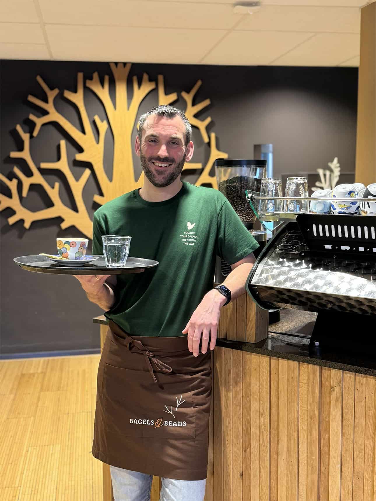 Patrick takes over Bagels & Beans in Rotterdam Patrick takes over Bagels & Beans Hoogstraat in Rotterdam after almost 20 years under longtime owners Madelon and Dick.
