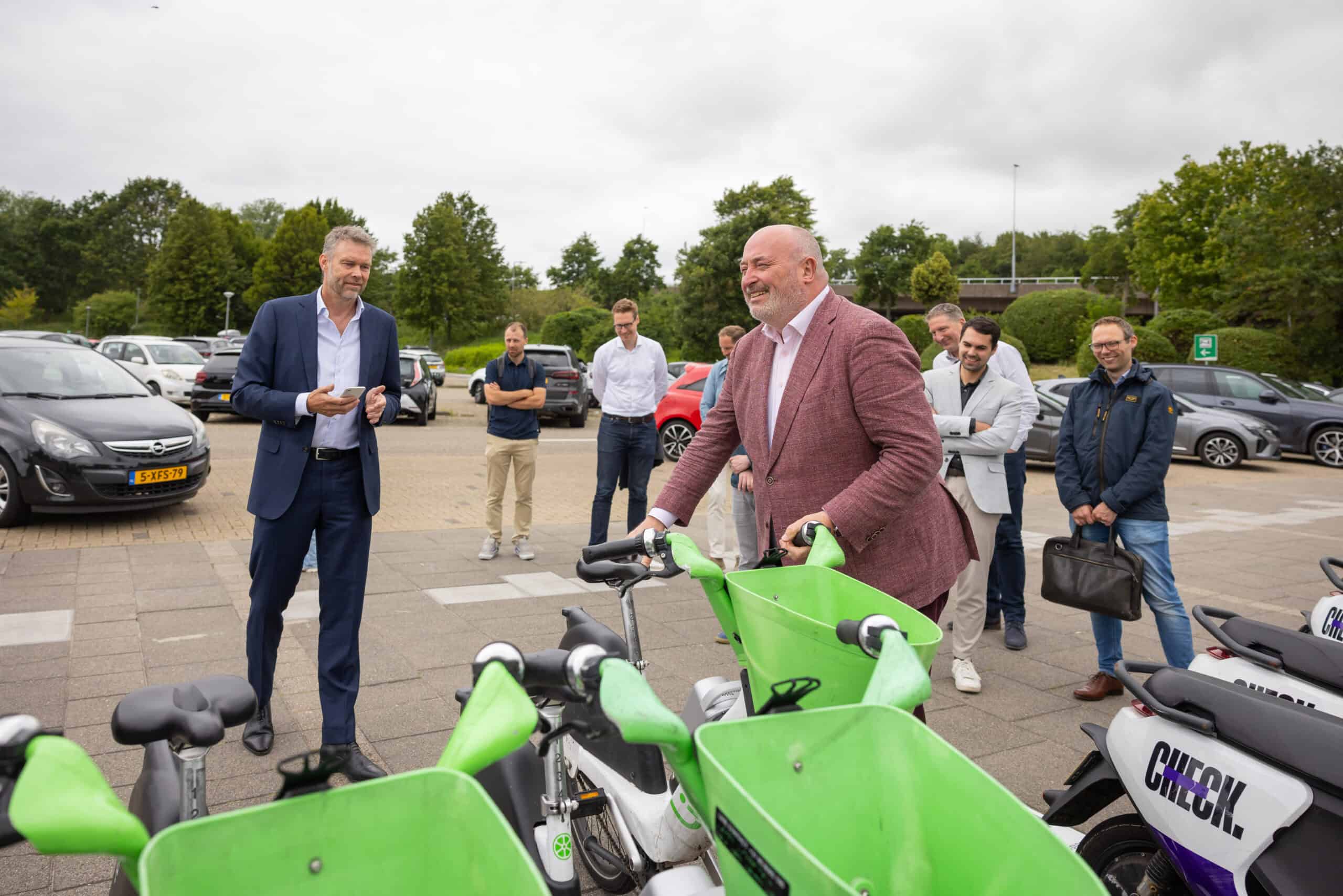 Rotterdam P+R parking now free with shared bikes
