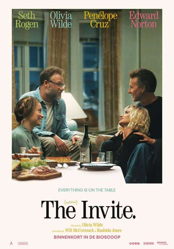 Film tip: The Invite pairs Olivia Wilde with Seth Rogen in a sharp comedy The Invite opens in Rotterdam on 9 July, with Olivia Wilde, Seth Rogen, Penélope Cruz and Edward Norton at one explosive dinner.