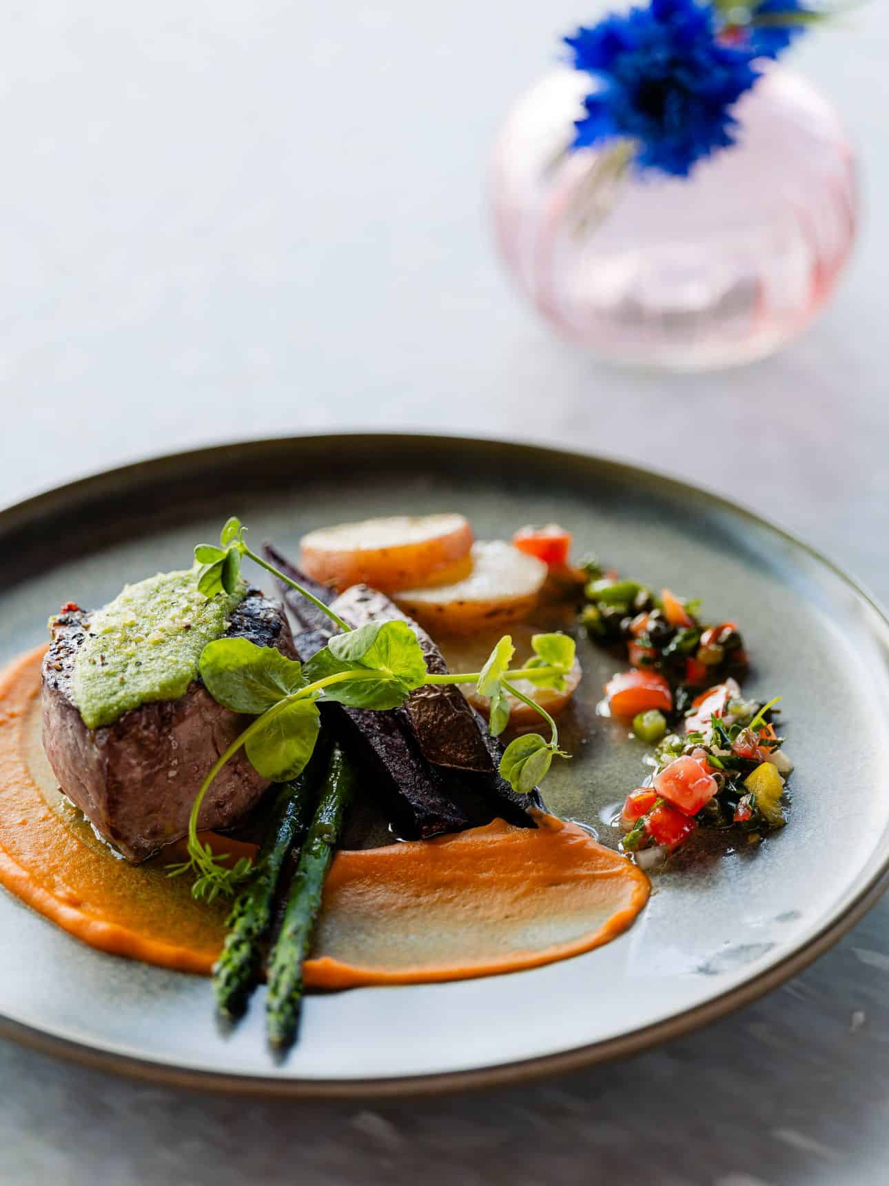 We tried the renewed Euromast Brasserie in Rotterdam RotterdamStyle visited the renewed Euromast Brasserie for a tasting menu, The Rise of Rotterdam and skyline views from the top.