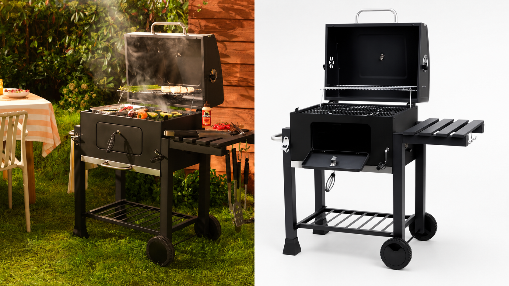 Action webshop deals: summer picks for home and garden DURO XXL charcoal barbecue
