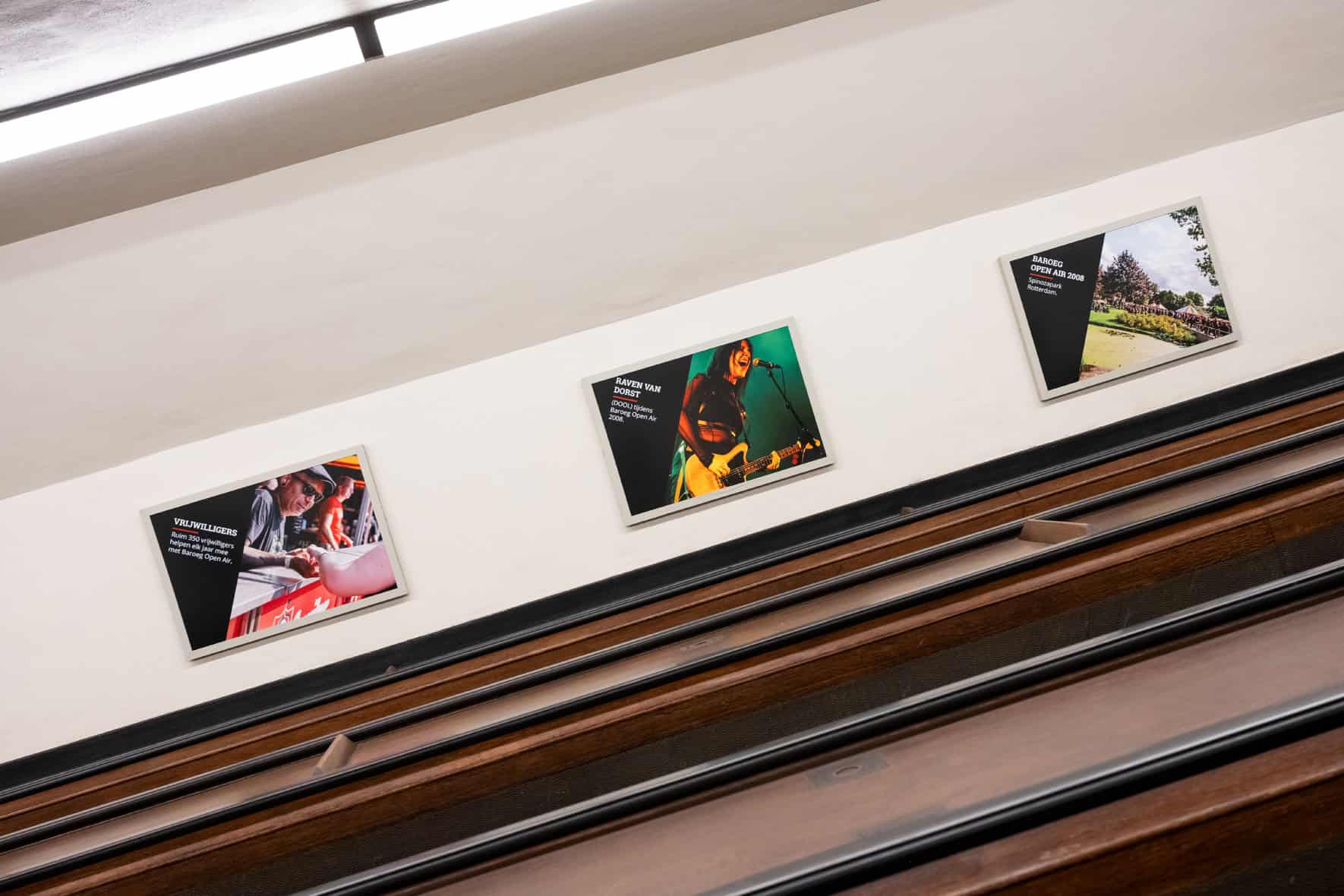 Baroeg exhibition opens in Rotterdam’s Maastunnel A new Baroeg exhibition in Rotterdam’s Maastunnel traces the music venue’s history through photographs, from its 1981 beginnings to its new home.