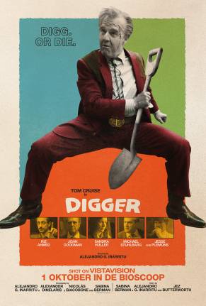 Film tip: Digger turns environmental disaster into black comedy Digger opens in Rotterdam on 1 October, with Tom Cruise transformed into an oil billionaire in Alejandro G. Iñárritu’s divisive black comedy.