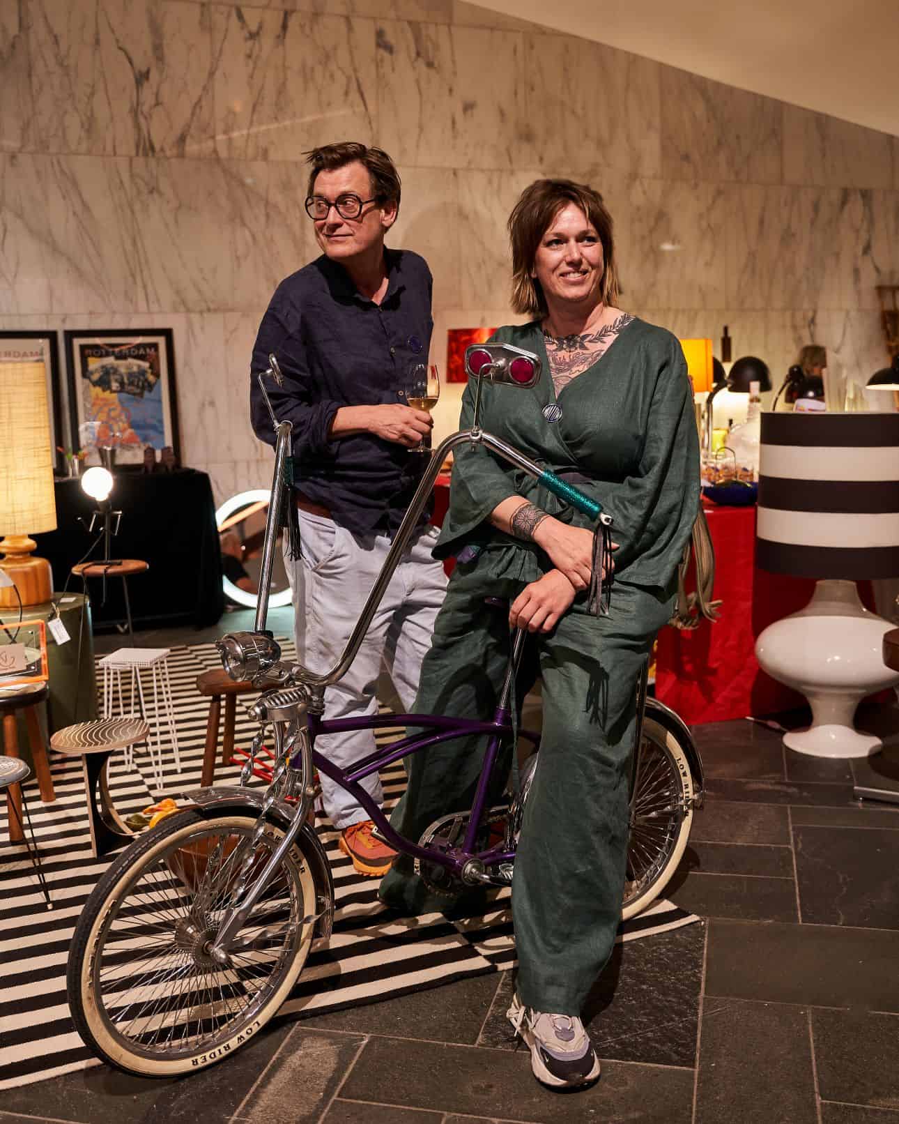 Waluw Vintage & Design Market brings Christmas edition to Coolsingel Christian Igesz and Marieke Holtes, the organisers behind Waluw Vintage & Design Market. Photograph: Billy Evers.